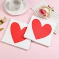 thumbnail image 4 of Ohmyroo Festive Holiday Paper Napkins 100 Count 6.5 Inch Disposable Patterned Tableware For Party Decor, 4 of 6
