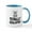 White/Blue Inside, variant on CafePress - Totally Koalafied Mugs - 11 oz Ceramic Mug - Novelty Coffee Tea Cup