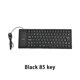 thumbnail image 5 of Teclado Durable Sidaley Impermeable silencioso Flexible USB negro 85 teclas, 5 of 6
