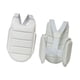 thumbnail image 4 of Protector de pecho para karate,Protector de pecho para karate,protector de pecho,Muay Thai Taekwondo Boxeo Protección Protectora,Chaleco protector de costillas,equipo de protección S, 4 of 8