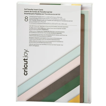 UPC: 0093573761539 | Cricut Joy™ Foil Transfer Insert Cards  Forest Grove Sampler – A6