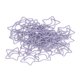 thumbnail image 2 of 100 clips de papel con forma de estrella de cinco puntas, color morado, resistentes, portátiles para clasificación de archivos de notas de oficina, 2 of 12