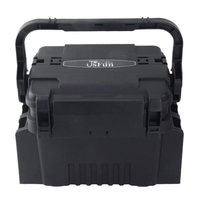 Caja de barril de pesca, señuelos de bricolaje, caja de anzuelos, accesorios para exteriores (S), naranja Sywqhk Para Estrenar