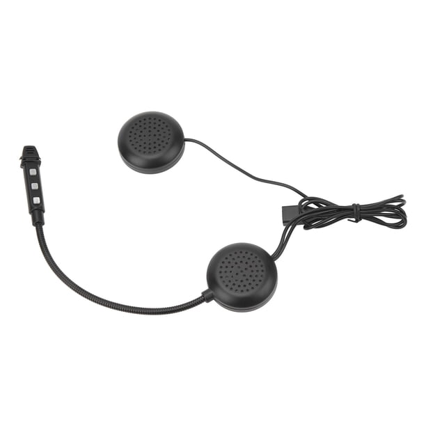 Auricular para casco al aire libre, casco de motocicleta BT, auriculares impermeables para deportes de motocicleta, auriculares para casco de motocicleta diseñados para precisión Jadeshay A