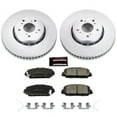 thumbnail image 2 of PowerStop Front Geomet Coated Brake Rotor and Pad Kit Fits: ACURA Select Models CRK6940, 2 of 5
