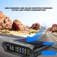 thumbnail image 4 of Solar Power TPMS, Long Standby Solar Tire Pressure  Day Night Mode High Efficiency USB Charging Low Power Consumption  For Car, 4 of 8