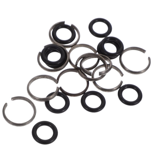 CHICHUMID 15 Sets Drive Socket Retainer Ring Clips in Assorted Colors for Mechanics and DIY Enthusiasts