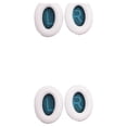 thumbnail image 2 of Kearding 2 uds. De almohadillas para auriculares, almohadillas profesionales para los oídos, reemplazo transpirable para auriculares Bose QC35 Blanco+Azul 2Conjunto, 2 of 6
