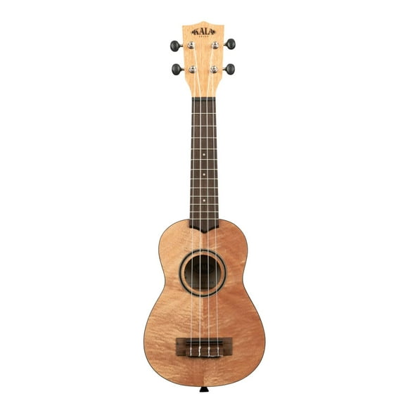 KALA Ukulele Soprano de Caoba Exótica Satinado KA-SEM cafe 8x22x55
