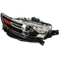 thumbnail image 3 of ECCPP Headlight Assembly Suitable for 2016 2017 2018 2019 for Ford Taurus Halogen Passenger Side Black Housing Clear Lens Low/High Beam HB3 Headlamp, OE FO2503361FG1Z13008J (Bulbs Not Include), 3 of 4