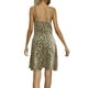 thumbnail image 2 of TRKIYQC Vestido de tirantes de verano para mujer con estampado floral/sólido, cuello en V, con botones, sin mangas TRKIYQC perder, 2 of 3