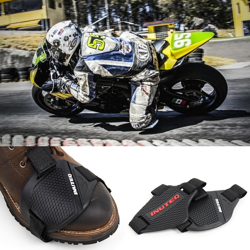 Motorcycle Shift Guard Cover Protective Gear Shifter Pads Shoe Boot Protector 