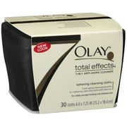 P & G Olay Total Effects Age Defying Cleansing Cloths, 30 ea