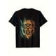 thumbnail image 1 of Men's Black Streetwear T-Shirt with Vibrant Robot Graphic Print Breathable Summer Crew Neck Tee Regular Fit Casual Top - Perfect Gift for Friends & Family Comfortable Stretch Fabric, 1 of 6