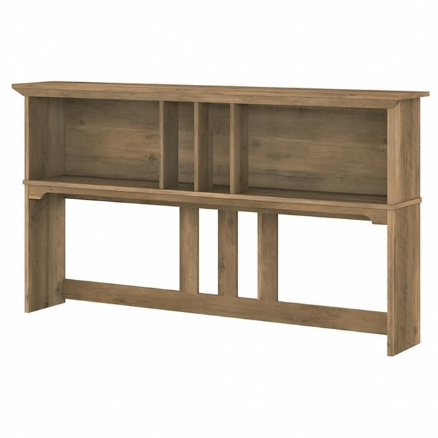 Pemberly Row Huche 60W pour Bureau en L en Pin Récupéré - Bois d'Ingénierie