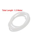 thumbnail image 5 of 3mm x 6mm Silicone Translucent Tube Water Air Pump Hose Pipe 1.2 Meter 4Ft Long, 5 of 5