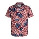 thumbnail image 3 of Camisas de moda para hombre con bandera hawaiana de Estados Unidos, ropa de marihuana, blusa de manga corta con estampado 3D para playa, ropa vintage Y2k, 3 of 5