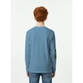 thumbnail image 3 of Minecraft, Boys' & Big Boys' Graphic Long-Sleeve T-Shirt, Creeper Montage, Sizes 4-18, 3 of 5