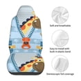 thumbnail image 5 of Sikiie Giraffe Come Out From Zipper Car Seat Protector 2 Pack Car Seat Cushion Mat, Car Seat Covers for SUV, Truck, Van, 5 of 7