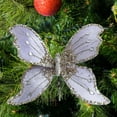 thumbnail image 6 of FVDPWYE Butterfly Clip Christmas Ornament Decoration Indoor Home Glitter Decorative Violet, 6 of 9