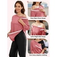 thumbnail image 3 of UTOURS Post Shoulder Surgery Shirts for Women Tear Away 3/4 Tops After Rotator Cuff Shirts Chemo Port Adaptive Clothing, 3 of 8