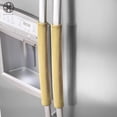 thumbnail image 2 of Luxtrada A Pair Refrigerator Handle Cover Kitchen Appliance Refrigerator Cover (Yelow), 2 of 10