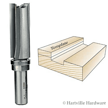 Whiteside Router Bits 3023 Template Bit with Ball Bearing