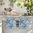 thumbnail image 4 of Navy Blue Starfish Kitchen Towels Set of 2, Coastal Ocean Summer Sea Nautical Absorbent Dish Towels for Kitchen, Microfiber Hand Towel, Quick Drying Tea Towel for Cleaning Decorative Dishcloths, 4 of 7