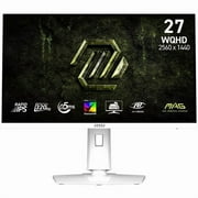 MSI MAG 274QRFW X32 27 Class WQHD Gaming LCD Monitor - 16:9 - Black - 27 Viewable - Rapid IPS - 2560 x 1440 - 1.07 Billion Colors - FreeSync Premium - 300 Nit - 0.50 ms - 320 Hz Refresh Rate - Sw...