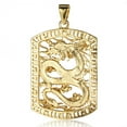 thumbnail image 1 of ANGGREK Pendentif Collier en Forme de Loong, Pendentif Bijou, pour Fille Femme, 1 of 8
