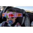 thumbnail image 5 of Cinturón de seguridad para asiento de coche, reposacabezas ajustable para niños, protege cuello y hombros, cinturón de seguridad para dormir para bebés, 2 piezas, 5 of 5