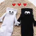 thumbnail image 3 of Holding Hands Magnetic Socks For Men And Women Couples, 3 of 9