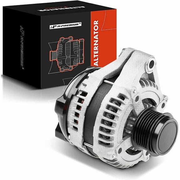 A-Premium Alternator Compatible with Buick Lucerne 2009 2010 2011 V6 3.9L OHV, 12V 140A Clockwise 6-Groove Pulley, Replace# 104210-2250, 1042102250