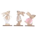 thumbnail image 1 of Decoraciones para fiestas de Pascua, decoración de conejo de Pascua, Festival, adornos de conejo de Pascua, decoración de Pascua de madera, calidad superior, 1 of 8