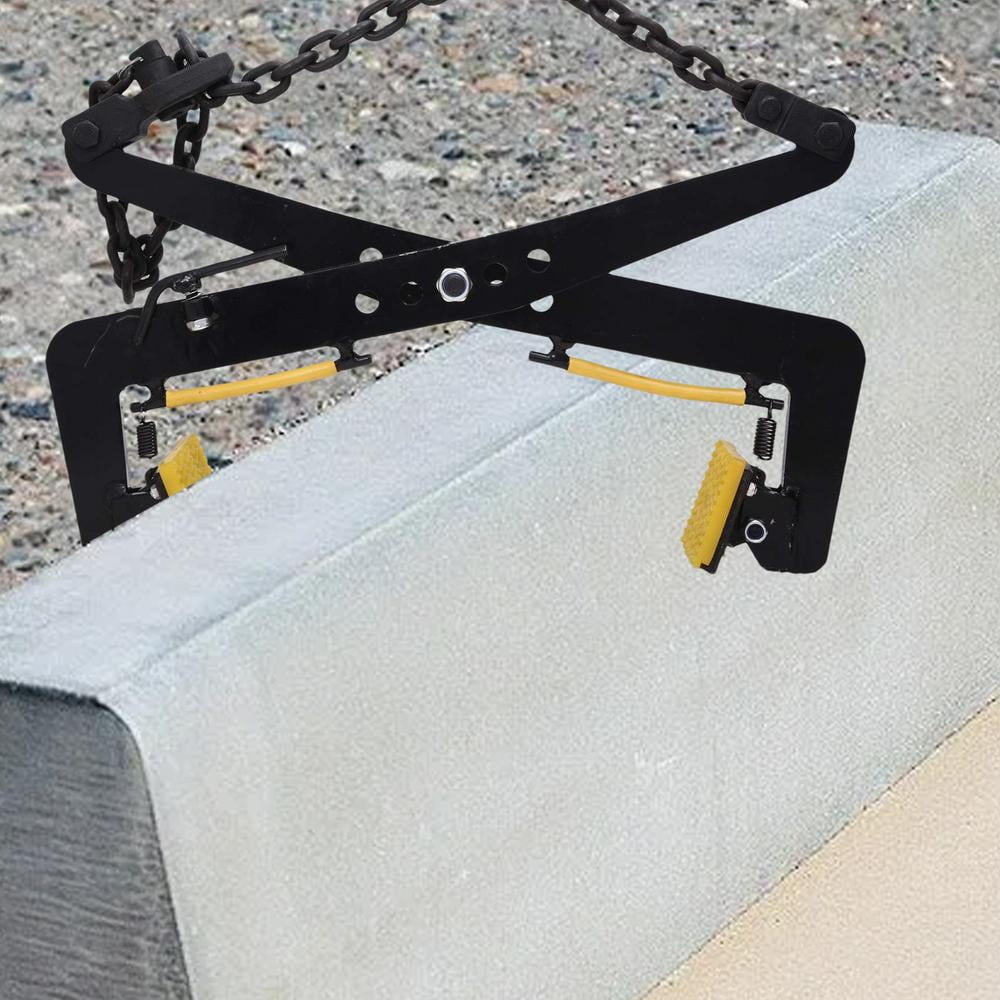 Slab Lifting Clamp | Ergonomic Adjustable Stone Lift Clamp | Timber Carrying Clamps Concrete Block Lifting Tools Handling Tool