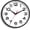 A_black, variant on Wall Clock Silent Non-Ticking Modern Clock Battery Operated 8 Inch Small Classic Analog Decorative for Classroom, Living Room, Office, Bedroom, School, Hotel (Black)
