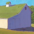 thumbnail image 2 of Young, Carol 12x12 Gold Ornate Wood Framed with Double Matting Museum Art Print Titled - Bucolic Structure II, 2 of 4