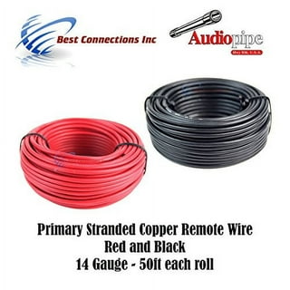 12 AWG Conjoined Red & Black Silicone Wire by the Foot