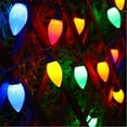 thumbnail image 3 of HWZWT Grande Ampoule LED Lumières de Noël Classiques 50 LED C9 Multicolore, 3 of 5
