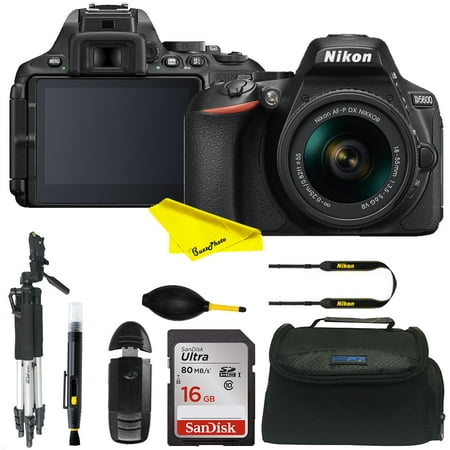Nikon D5600 DSLR Camera with 18-55mm Lens+24.2MP DX-format CMOS sensor and EXPEED 4 image processor Intermediate
