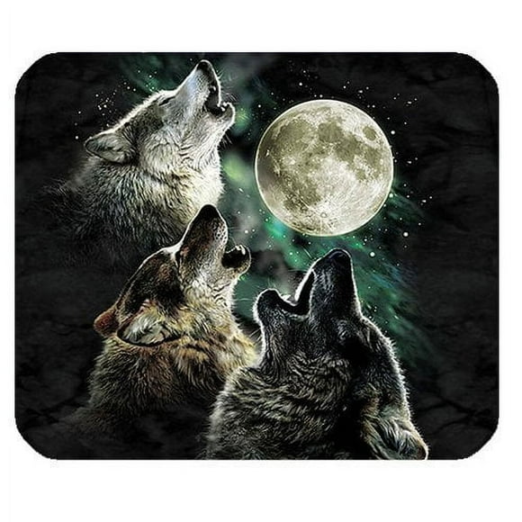 EREHome Wolf Mouse pads Gaming Mouse Pad 9.84x7.87 inches