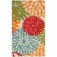 thumbnail image 3 of Nourison Aloha Indoor/Outdoor Green 3' x 5' Area Rug, (3x5), 3 of 10