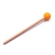 thumbnail image 3 of Baquetas 1 par de mazo de tambor de lengua, instrumento de percusión de marimba, baquetas (amarillo) Tmvgtek Para Estrenar, 3 of 3