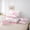 Pink B, variant on Erosebridal Letter Monogrammed B Twin Bedding Sets 7-Piece For Kids,Girls Cartoon Ribbon Bowknot Bedding Comforter Set,Pink Reversible