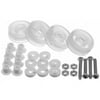 Laitner Brush Company R201450 Flex-Vac 4 Wheels With Axle Assembly