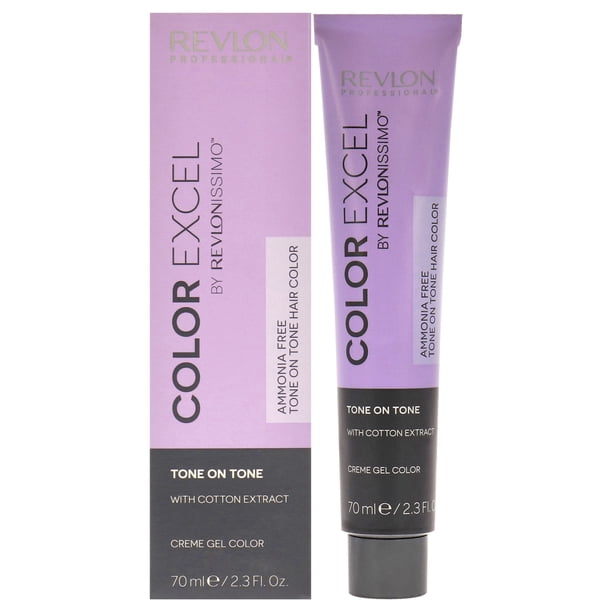 Revlonissimo Color Excel - 6.01 Rubio oscuro ceniza natural de Revlon para unisex - Color de cabello de 2.3 oz