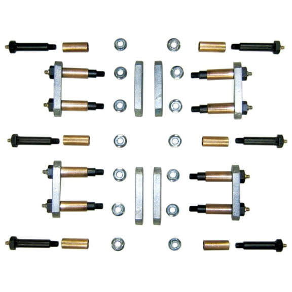 MORryde SRE12-001 Heavy Duty Shackle Upgrade Kit for SRE 4000 Suspension - Triple Axle