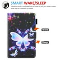 thumbnail image 2 of Kindle Fire 7 Case, Slim Smart Flip Stand Wallet Cover with Auto Wake/Sleep for Amazon Fire 7 Tablet(7 inch 5th Generation 2015 & 7th Generation 2017 & 9th Generation 2019),Twinkle Butterfly, 2 of 7