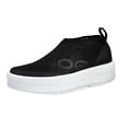 thumbnail image 1 of Zapatos OOFOS Omega Chukka negros para mujer, talla 9.5, 1 of 7