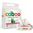 thumbnail image 1 of Toallitas para bebés Caboo, 216 unidades, sin perfume, de bambú ecológico, 1 of 8